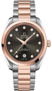 Omega Aqua Terra 220.20.38.20.56.001 Stainless steel Gray