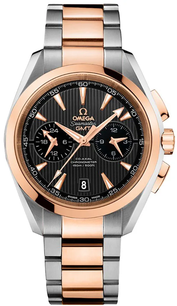 Omega Aqua Terra 231.20.43.52.06.001 43mm Stainless steel & rose gold Grey