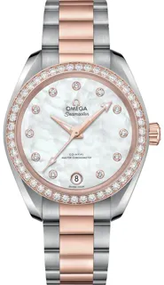 Omega Aqua Terra 220.25.34.20.55.001 Stainless steel White