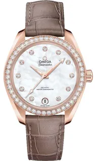 Omega Aqua Terra 220.58.34.20.55.001 Sedna gold White