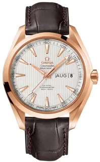 Omega Aqua Terra 231.53.43.22.02.002 Red gold Silver