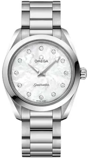 Omega Aqua Terra 220.10.28.60.55.001 Stainless steel White