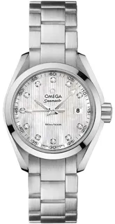 Omega Aqua Terra 231.10.30.60.55.001 Stainless steel White