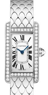 Cartier Tank Américaine WB710009 White gold Silver