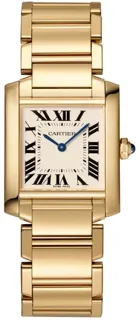 Cartier Tank WGTA0032 Yellow gold Silver