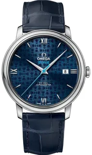 Omega De Ville Prestige 424.13.40.20.03.003 Stainless steel Blue