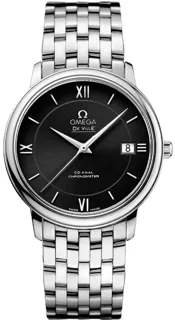 Omega De Ville Prestige 424.10.37.20.01.001 Stainless steel Black