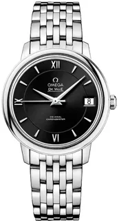 Omega De Ville 424.10.33.20.01.001 Stainless steel Black