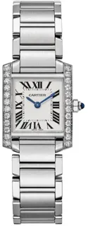 Cartier Tank Française W4TA0008 Stainless steel Silver