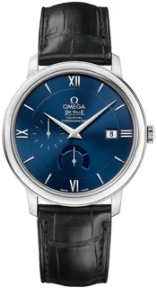 Omega De Ville Prestige 424.13.40.21.03.001 Stainless steel Blue