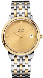 Omega De Ville Prestige 424.20.37.20.08.001 Yellow gold Golden