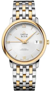 Omega De Ville 424.20.37.20.02.001 Yellow gold Silver