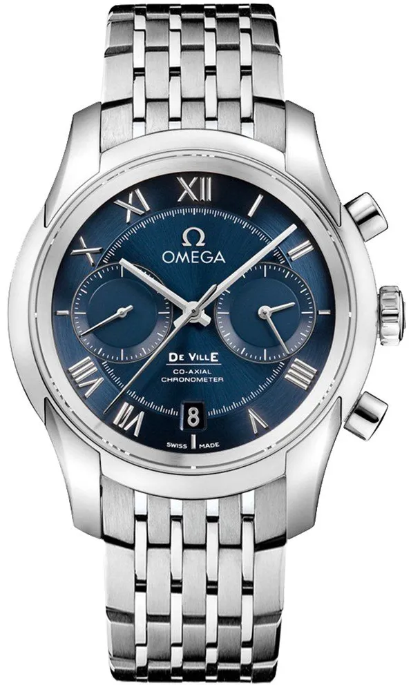 Omega De Ville Co-Axial 431.10.42.51.03.001 42mm Stainless steel Blue