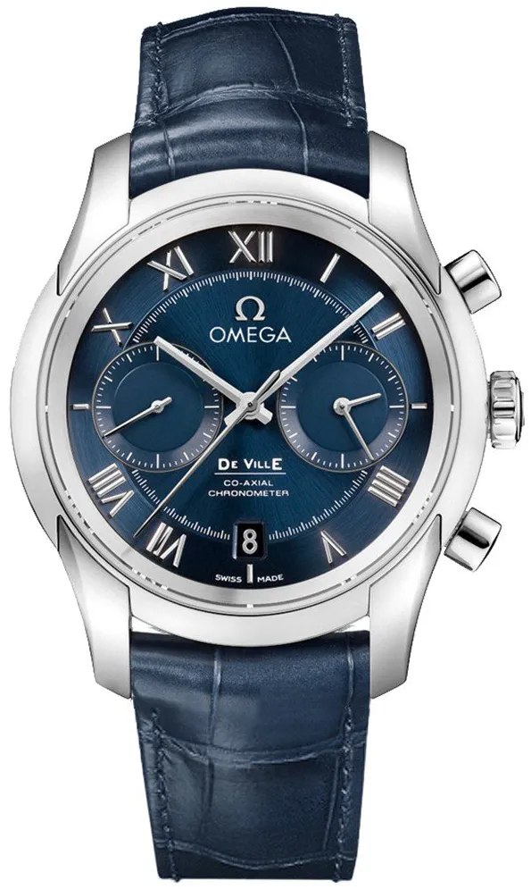 Omega De Ville Co-Axial 431.13.42.51.03.001 42mm Stainless steel Blue