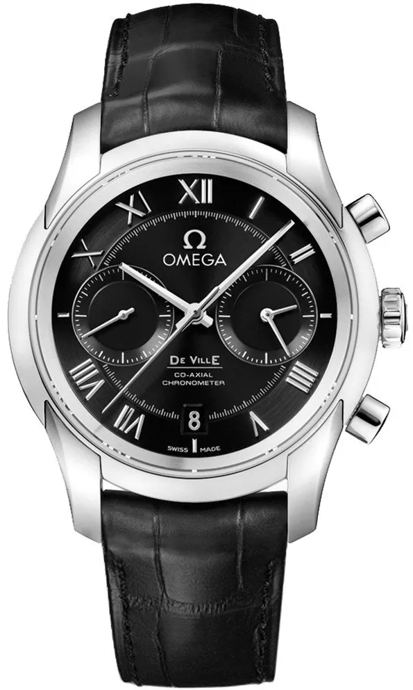 Omega De Ville Co-Axial 431.13.42.51.01.001 42mm Stainless steel Black