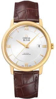 Omega De Ville Prestige 424.53.40.20.02.002 Yellow gold Silver