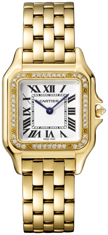 Cartier Panthère WJPN0016 37mm Yellow gold Silver