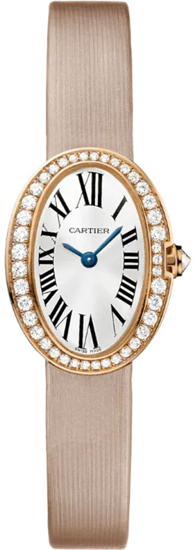 Cartier Baignoire wb520028 25.5mm Rose gold