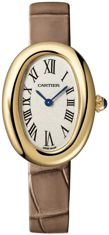 Cartier Baignoire WGBA0007 32mm Yellow gold and 18k yellow gold Silver