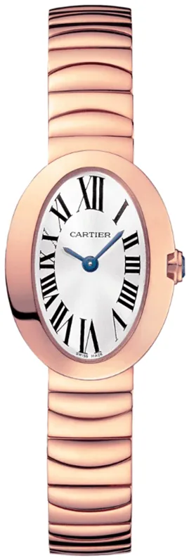 Cartier Baignoire W8000015 25.5mm Rose gold