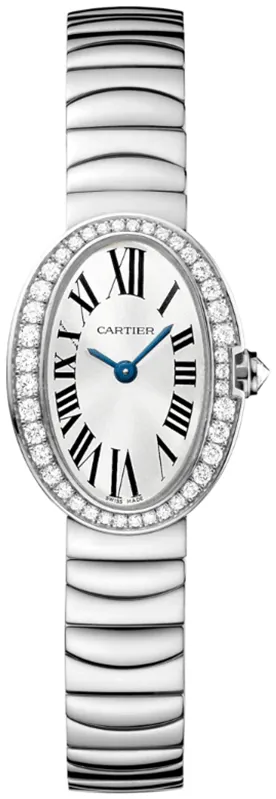 Cartier Mini Baignoire WB520025 25.5mm White gold