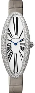 Cartier Baignoire Allongée WJBA0007 47mm White gold