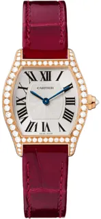 Cartier Tortue WA501006 Rose gold Silver