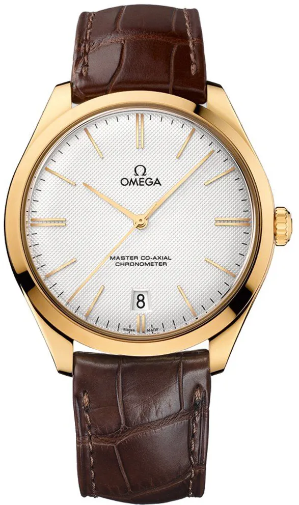 Omega De Ville 432.53.40.21.02.001 40mm Yellow gold Silver