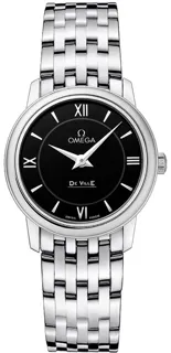 Omega De Ville Prestige 424.10.27.60.01.001 Stainless steel Black