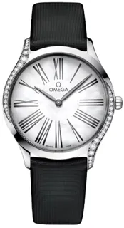 Omega De Ville 428.17.36.60.05.001 Stainless steel White