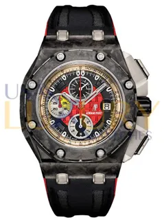 Audemars Piguet Royal Oak Offshore 26290IO.OO.A001VE.01 Carbon fiber and Ceramic and Titanium Red