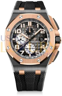 Audemars Piguet Royal Oak Offshore 26405NR.OO.A002CA.01 Rose gold and Black ceramic Gray