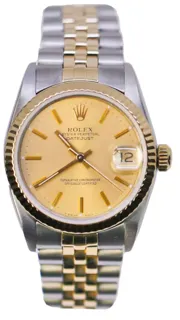 Rolex Datejust 31 68273 Stainless steel and 18k yellow gold Champagne