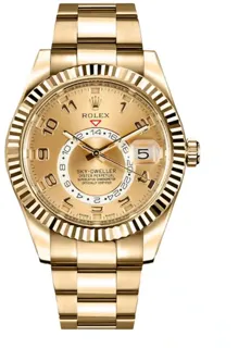 Rolex Sky-Dweller 326938-0002 Yellow gold