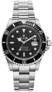 Rolex Submariner 16610 Stainless steel Black