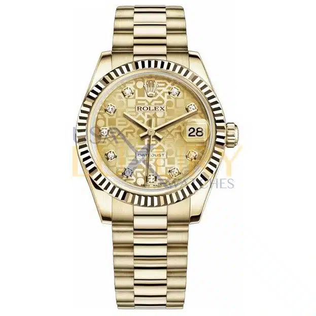 Rolex Datejust 31 178278 31mm Yellow gold and 18k yellow gold Champagne