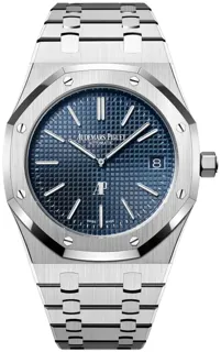 Audemars Piguet Royal Oak 15202ST.OO.1240ST.01 Stainless steel Blue