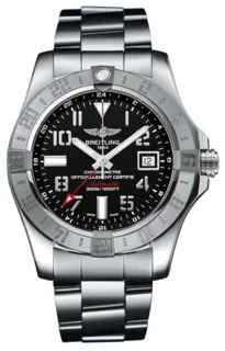 Breitling Avenger A32390111B2A1 Stainless steel Black