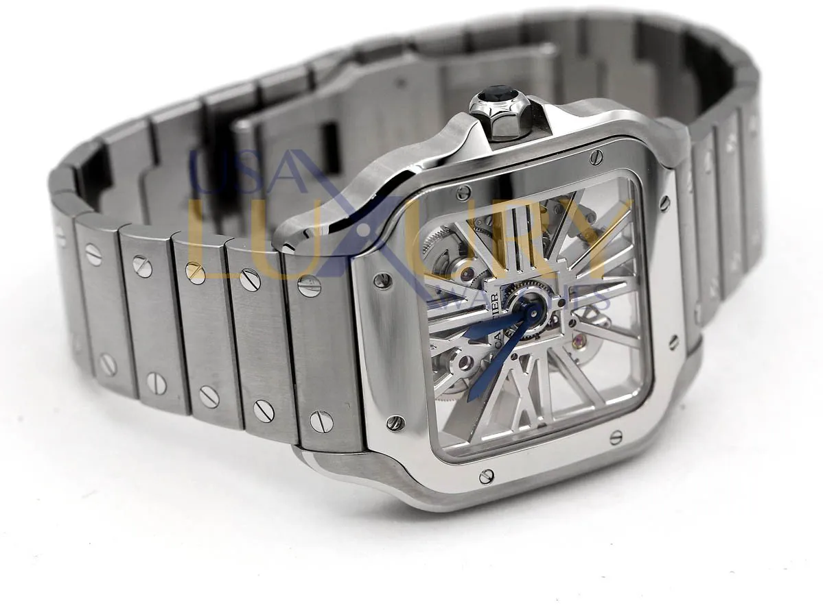 Cartier Santos WHSA0007 40mm Stainless steel 5