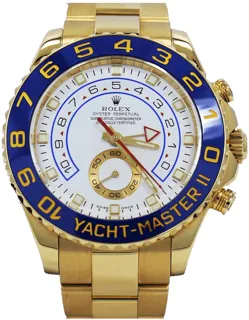 Rolex Yacht-Master II 116688 Yellow gold White