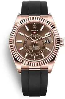 Rolex Oyster 326235 Rose gold Brown