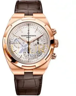 Vacheron Constantin Overseas Chronograph 5500V/000R-B074 Rose gold Silver