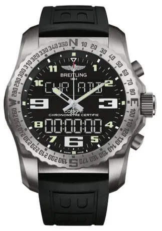 Breitling Cockpit B50 EB5010221B1S1 46mm Titanium Black