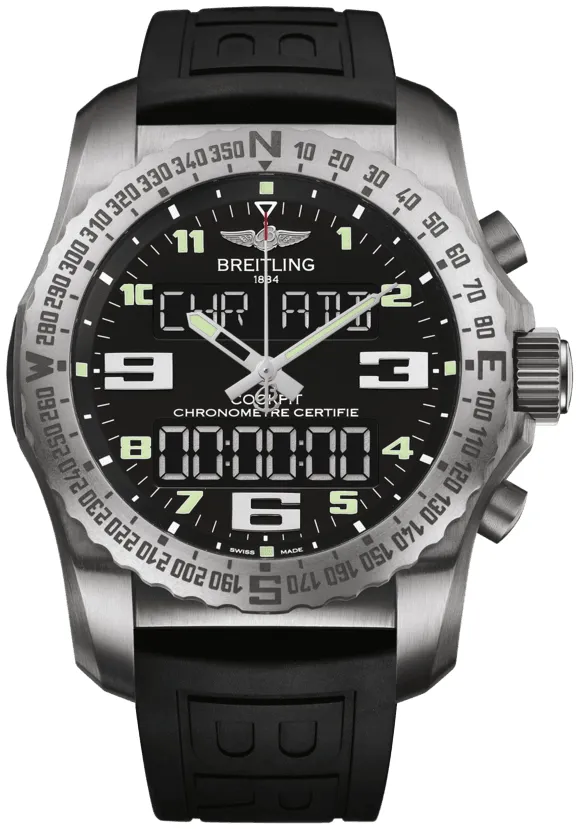 Breitling Cockpit B50 EB5010221B1S1 46mm Titanium Black 1