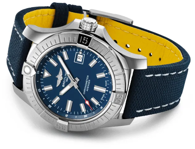 Breitling Avenger A17318101C1X1 43mm Stainless steel Blue 3