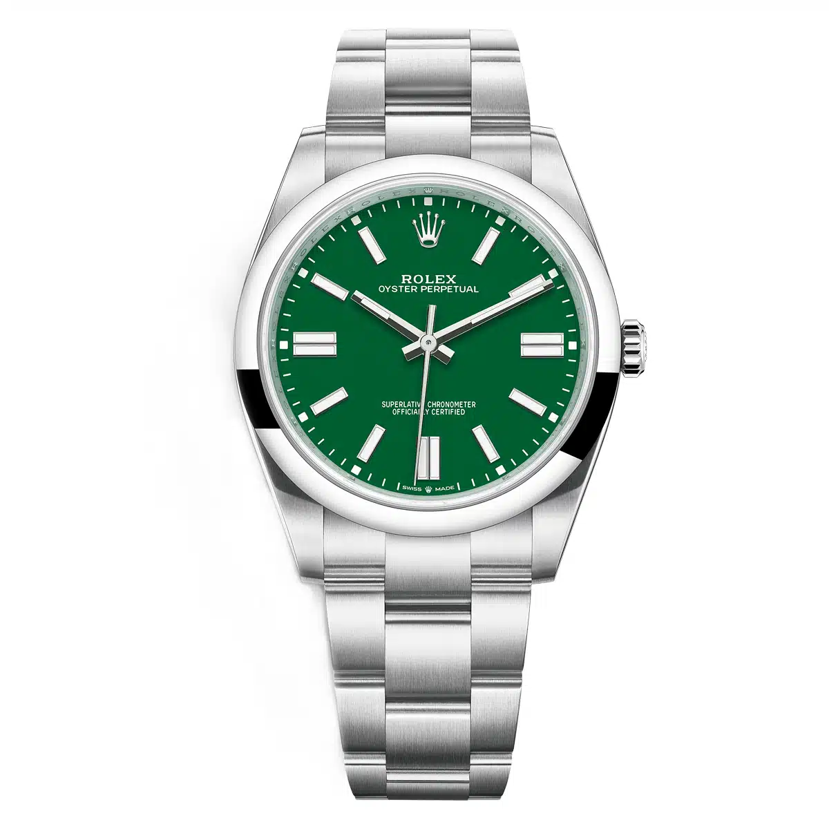 Rolex Oyster Perpetual 124300-0005 41mm Oystersteel Green