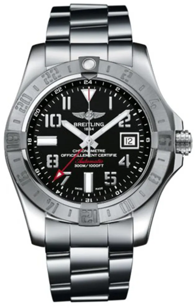 Breitling Avenger A32390111B1A1 43mm Stainless steel Black