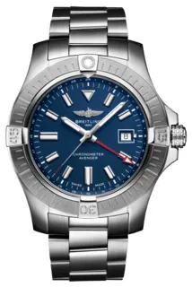 Breitling Avenger A32395101C1A1 45mm Stainless steel Blue