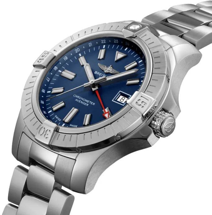 Breitling Avenger A32395101C1A1 45mm Stainless steel Blue 3