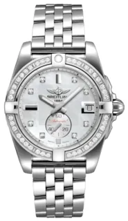 Breitling Galactic A37330531A1A1 Stainless steel White